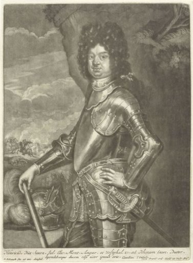 Portrait of a duke, possibly Heinrich von Saxony-Merseburg