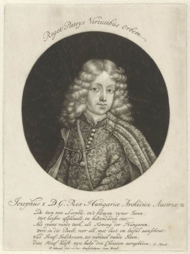 Portrait of Emperor Joseph I in his youth