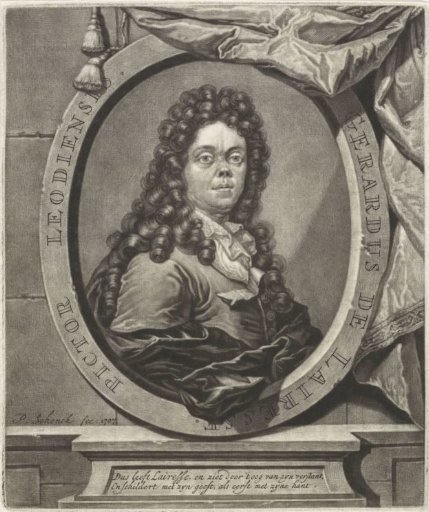 Portrait of the printmaker and painter Gerard de Lairesse