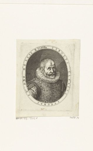 Portrait of Carolus Clusius