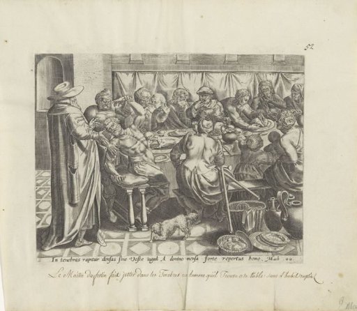 Parable of the Royal Wedding Celebration: The Man Without Festive Clothing is Punished