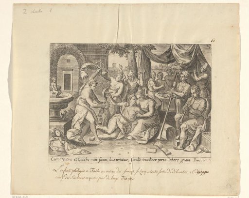 Prodigal son squanders his inheritance