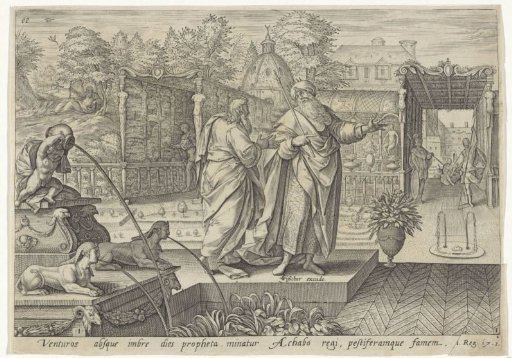 Elijah Foretells Drought to King Ahab