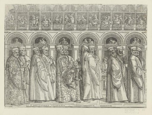 Procession of the Doge of Venice (first part)