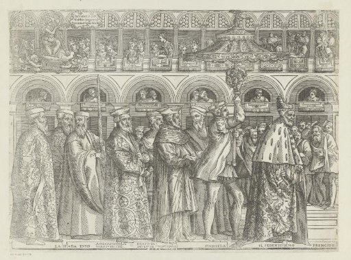Procession of the Doge of Venice (second part)
