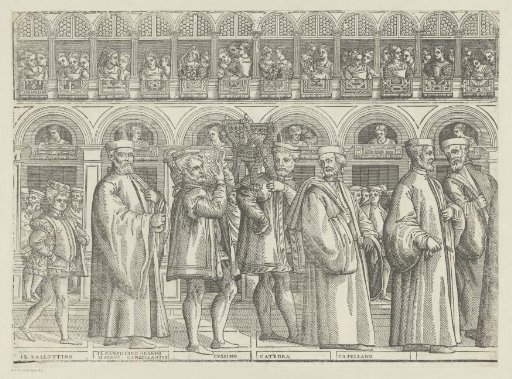 Procession of the Doge of Venice (third part)
