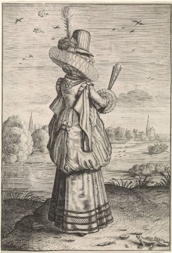Habitus et cultus Matronarum Nobilu et Rusticarum (Clothing and Manners of Noblewomen and Countrywomen)