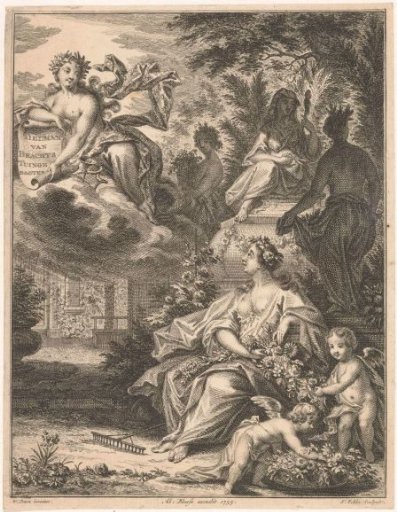 Flora in a garden