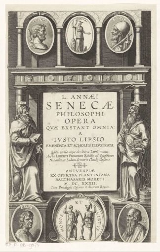 Philosophers Zeno and Cleanthes