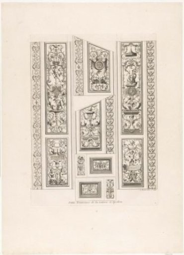 Trumeaus with Mercury, Venus and putti