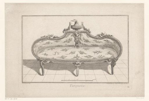 Bench with ashtray
