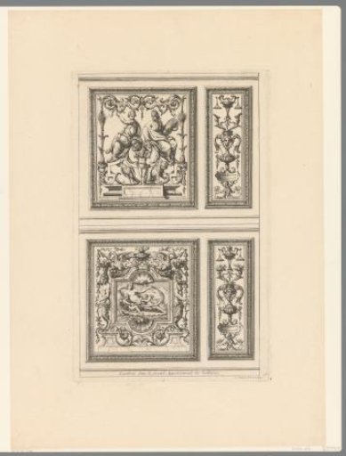 Panels with Minerva, Ceres, and Venus
