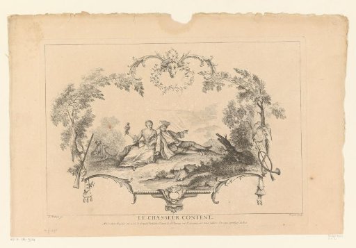Hunter and Woman in a Landscape