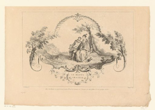 Man and Woman by a Tree