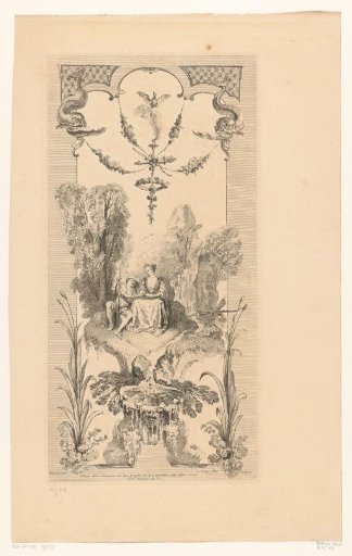 Lovers in a landscape
