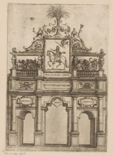 Triumphal Arch with Charles IV