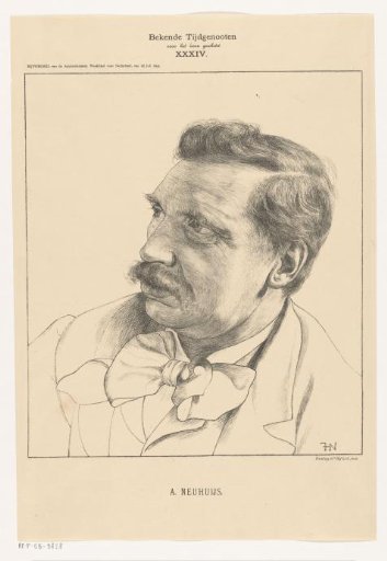 Portrait of Albert Neuhuys