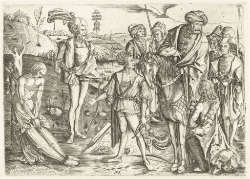 The Struggle for the Inheritance of the Three Sons of the King