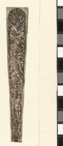 Scabbard decorated with leafy vines
