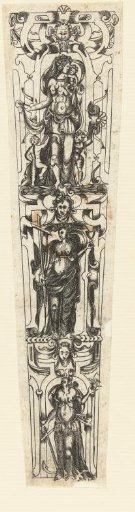 Scabbard with Spes, Fides and Caritas