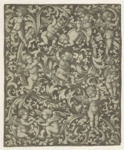 Ornament with Putti