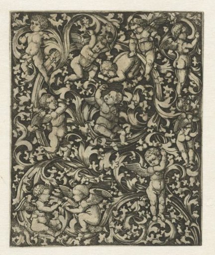 Ornament with Putti