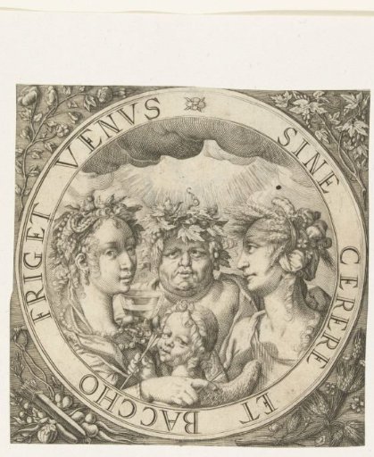 Venus, Amor, Bacchus, and Ceres