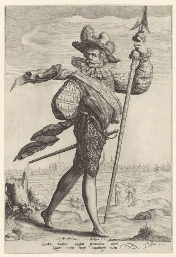 Lieutenant with a lance
