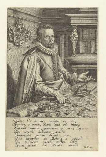 Portrait of Abraham Gorlaeus, Aged 52