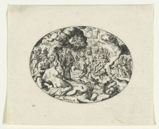 Banquet of the Gods at the Wedding of Peleus and Thetis