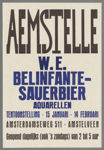Aemstelle, Wim Vaarzon Morel