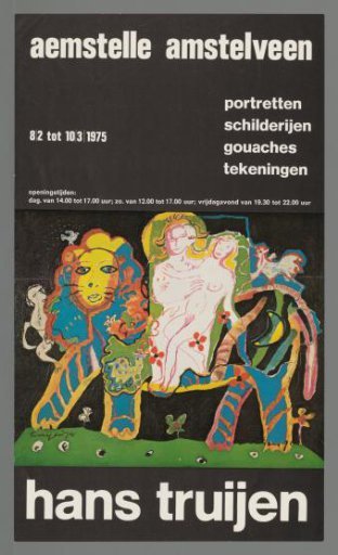 Hans Truijen. Portraits, paintings, gouaches, drawings