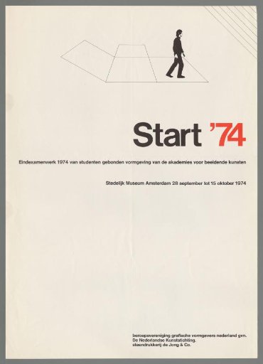 Start '74. Graduation work 1974 of students in applied arts from the academies of fine arts