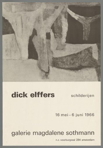 Dick Elffers. Paintings
