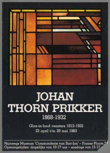 Johan Thorn Prikker. 1868-1932. Stained Glass Windows 1912-1932