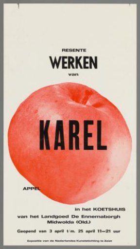 Recent works by Karel Appel