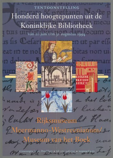 Hundred highlights from the Royal Library