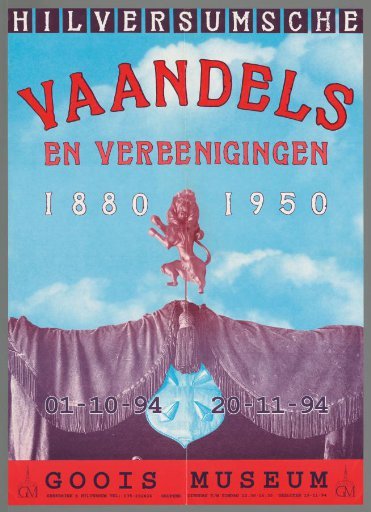 Hilversum flags and associations 1880-1950