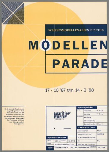 Model Parade. Ship Models & Their Functions