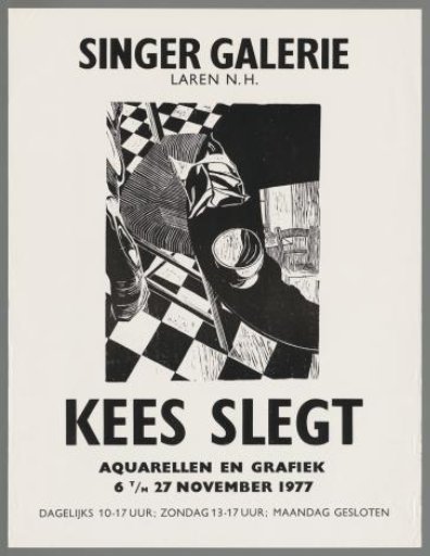 Kees Slegt, watercolors and graphics