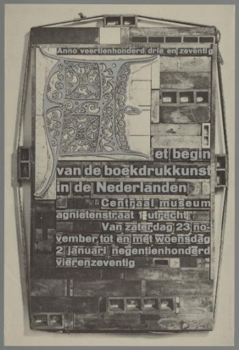 The Beginning of Book Printing in the Netherlands. Anno 1473