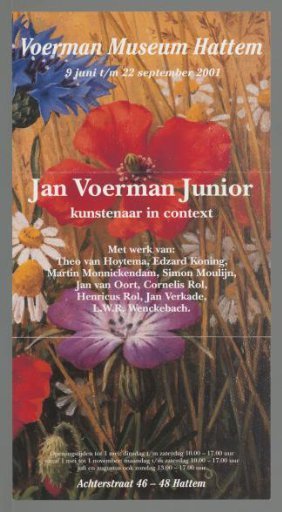 Jan Voerman Junior. Artist in Context