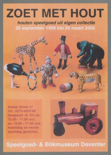 Sweet with Wood. Wooden Toys from the Own Collection
