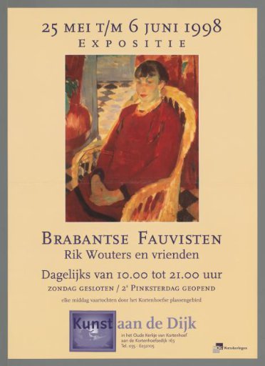 Brabant Fauvists. Rik Wouters and friends