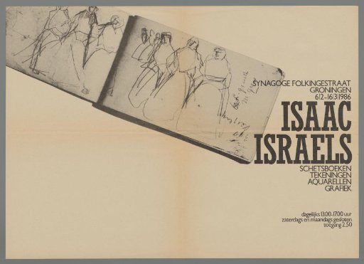 Isaac Israels sketchbooks, drawings, watercolors, graphics