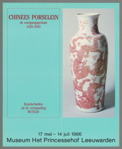 Chinese Porcelain, the Transitional Period 1620-1683. Art Treasures from the Butler Collection