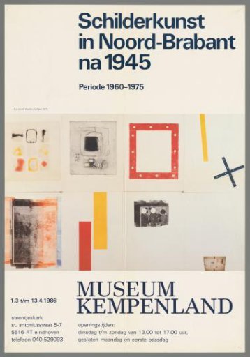 Painting in North Brabant after 1945, Period 1960-1975