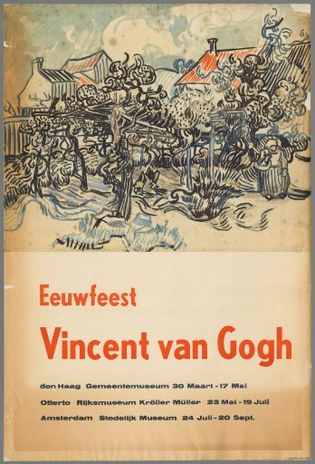 Centenary of Vincent van Gogh
