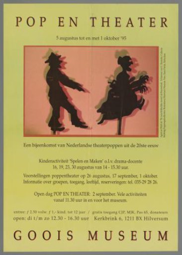 Puppets and Theater: A Gathering of 20th-Century Dutch Theater Puppets