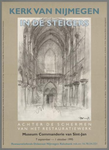 Nijmegen Church in the Scaffolding: Behind the Scenes of the Restoration Work